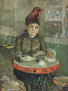 Vincent Van Gogh Agostina Segatori Sitting in the Cafe du Tamborin (nn04) china oil painting artist